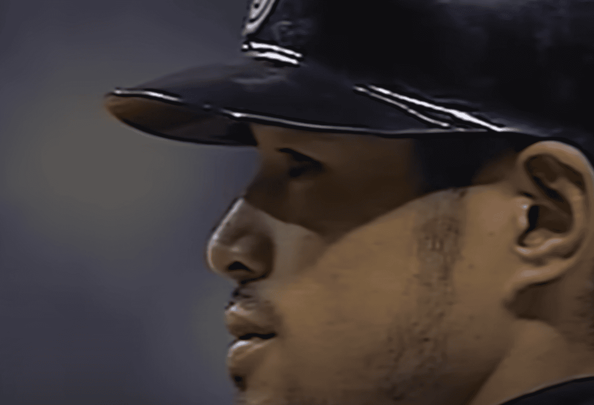 Ichiro Suzuki, the contact master, showcasing his legendary batting skills.